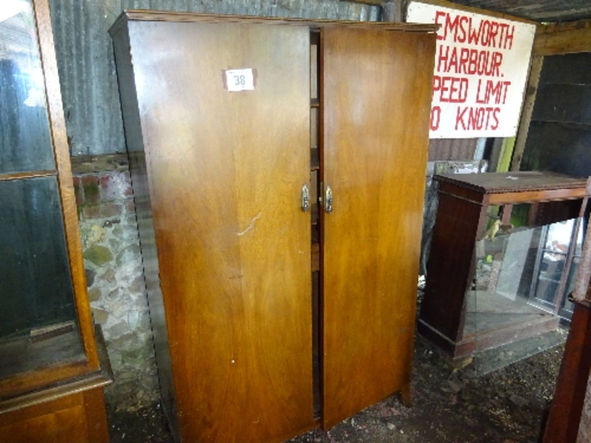 Mahogany wardrobe