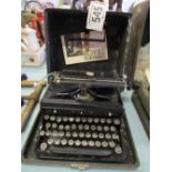 Royal portable typewriter