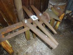 Swage block tools and stand