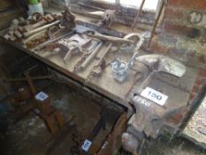 Leg vice, hand tools and iron works