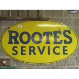 Rootes Service enamel sign 183cm x 106cm