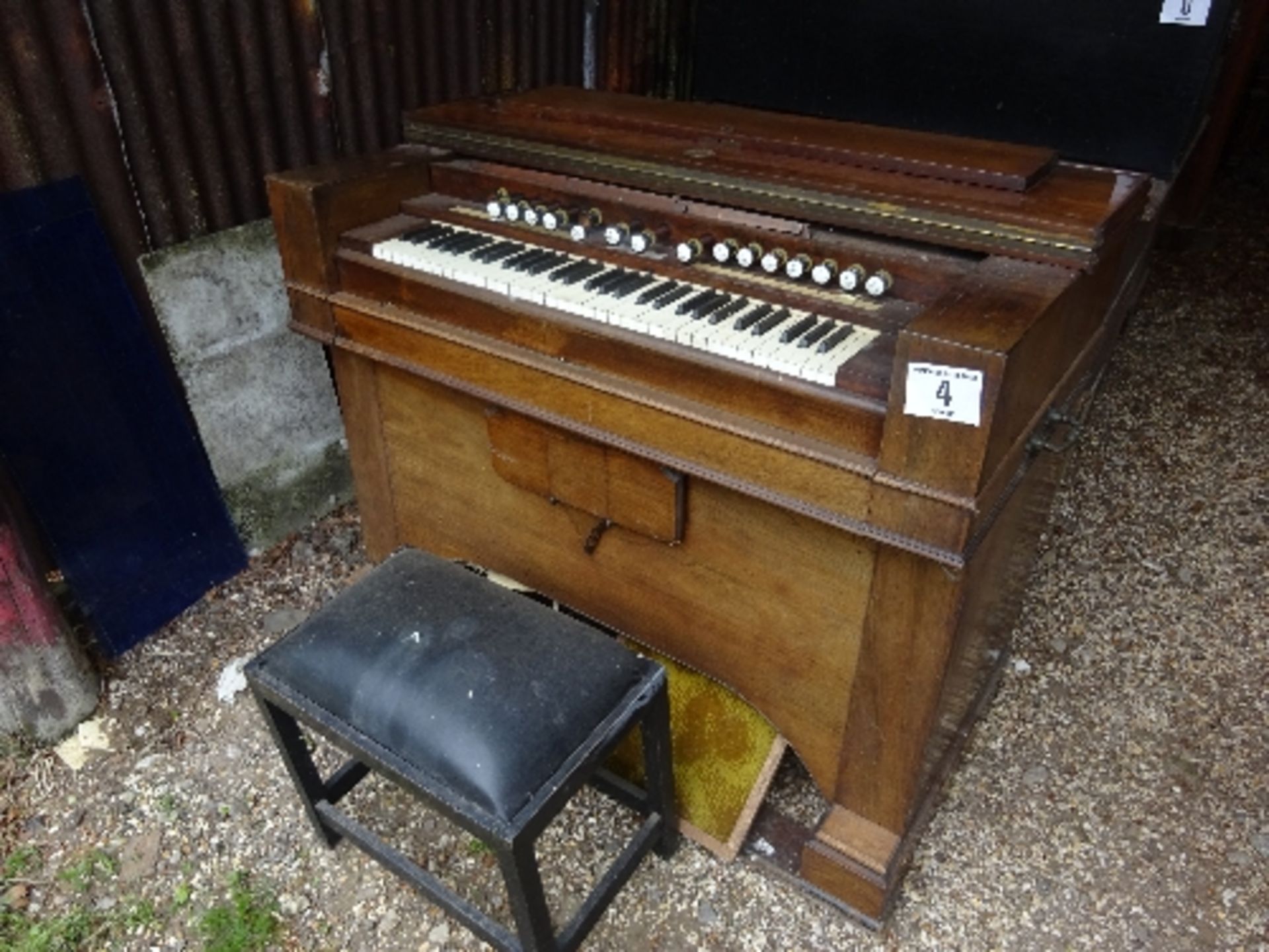 Harmonium by Alexandre Pere et Fills, 106 Rue Richelieu, Paris