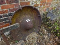 Cast iron pig trough