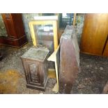 2 assorted cabinets and writing desk