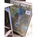 Grand Prix Goodyear tyre illuminating sign 52cm x 84cm