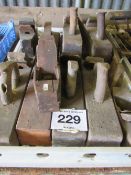 Various wooden planes - approx 9