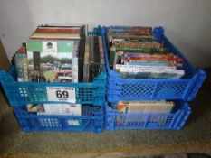 4 trays of DVD's - trains, tractors, ships, engines