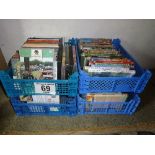 4 trays of DVD's - trains, tractors, ships, engines