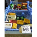 2 trays of diecast models