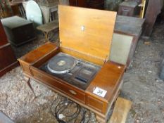 Dynatron radiogram with cassette recording deck