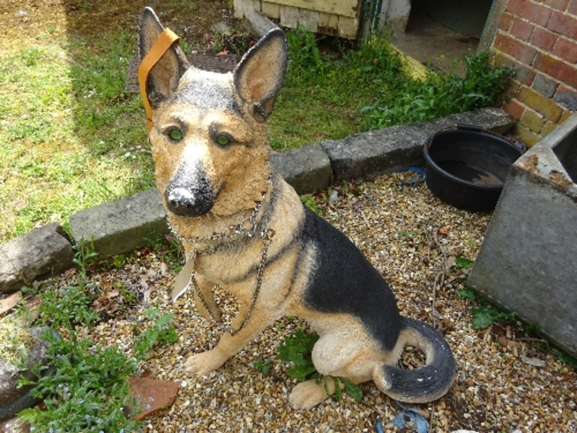 Model of German Shepherd dog