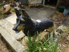 Model of German Shepherd dog