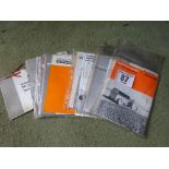 VariousHoward operating manuals