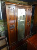 Mahogany wardrobe