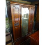 Mahogany wardrobe