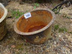 Cast iron planter