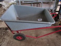 Wheelbarrow/sack truck with dismountable body