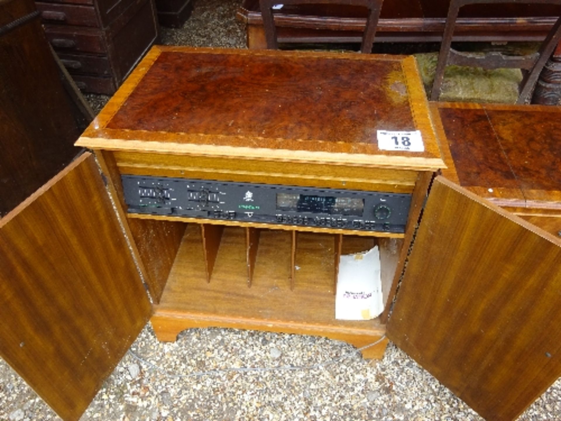 Dynatron radiogram with cassette recorder
