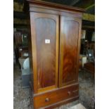 Mahogany wardrobe