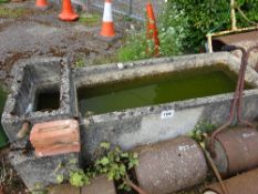 Concrete water trough