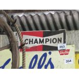 Champion Spark Plug sign 58cm x 24cm