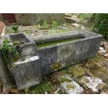 Concrete water trough