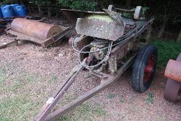 Fishleigh portable trailed tractor winch