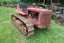 McCormick International TD6 petrol/diesel CrawlerSN: TDBK18966T7c/w drawbar and PTO