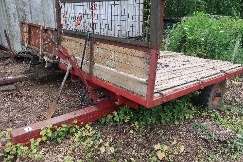 Wheatley 2 wheel hydraulic tipping trailer