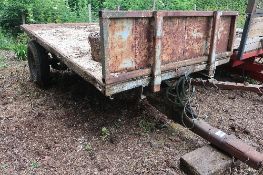 Ferguson 2 wheel hydraulic tipping trailer