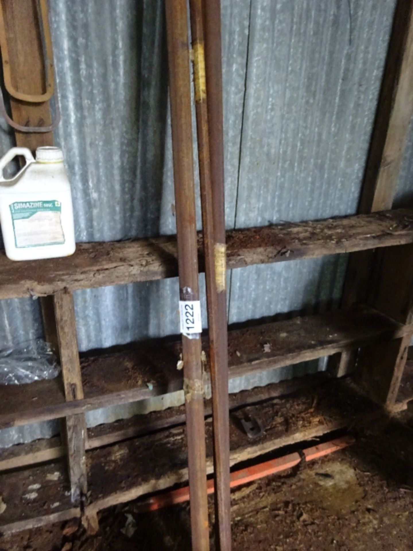 3 lengths of new PTO shaft