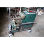 Stuart single cylinder 2 stroke marine petrol engine