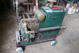 Stuart single cylinder 2 stroke marine petrol engine