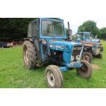 Ford 4600 diesel tractor with cabRegistration No: BFX 720TNo V5 6960 hrsSN: 8H23B997644