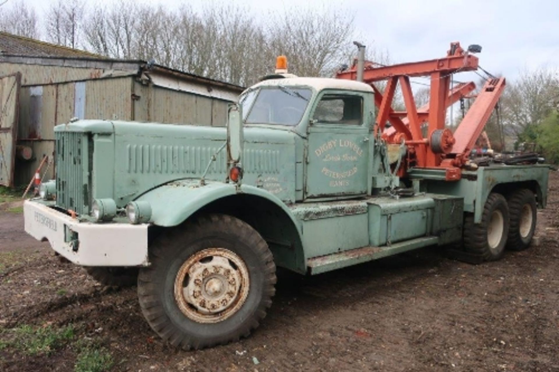 Diamond T Model 981 12 tonne 6x4 recovery truck, Registration No: Q177 OOR No V5 - DVLA registration - Bild 2 aus 3