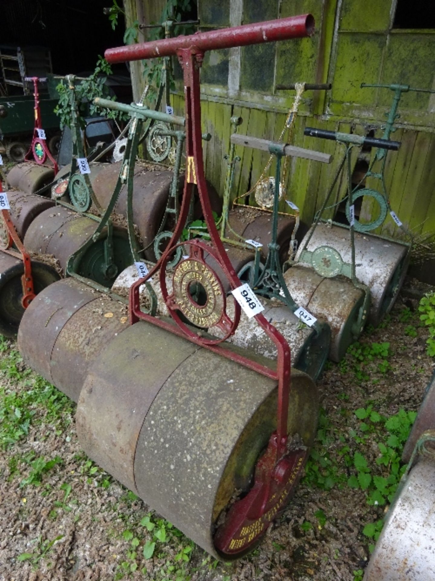 Barford & Perkins of Peterborough water ballast roller