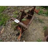Single furrow plough attachment and 4 weeders
