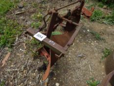 Single furrow plough attachment and 4 weeders