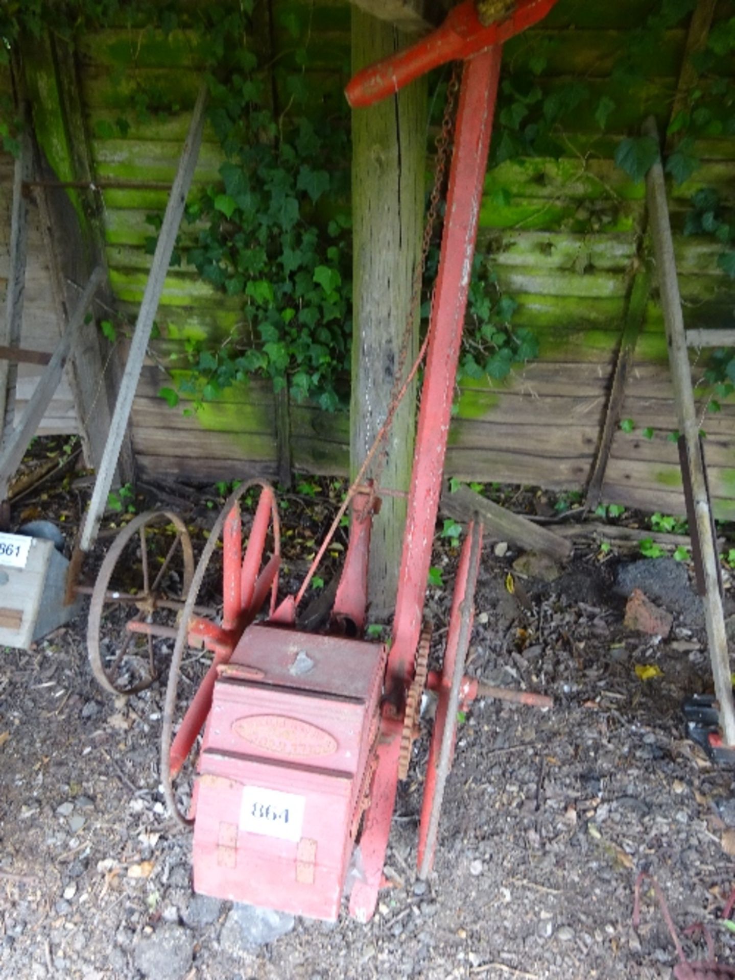 Kell and Co of Gloucester single row seed drill