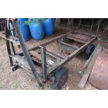 4 wheel trailer chassis