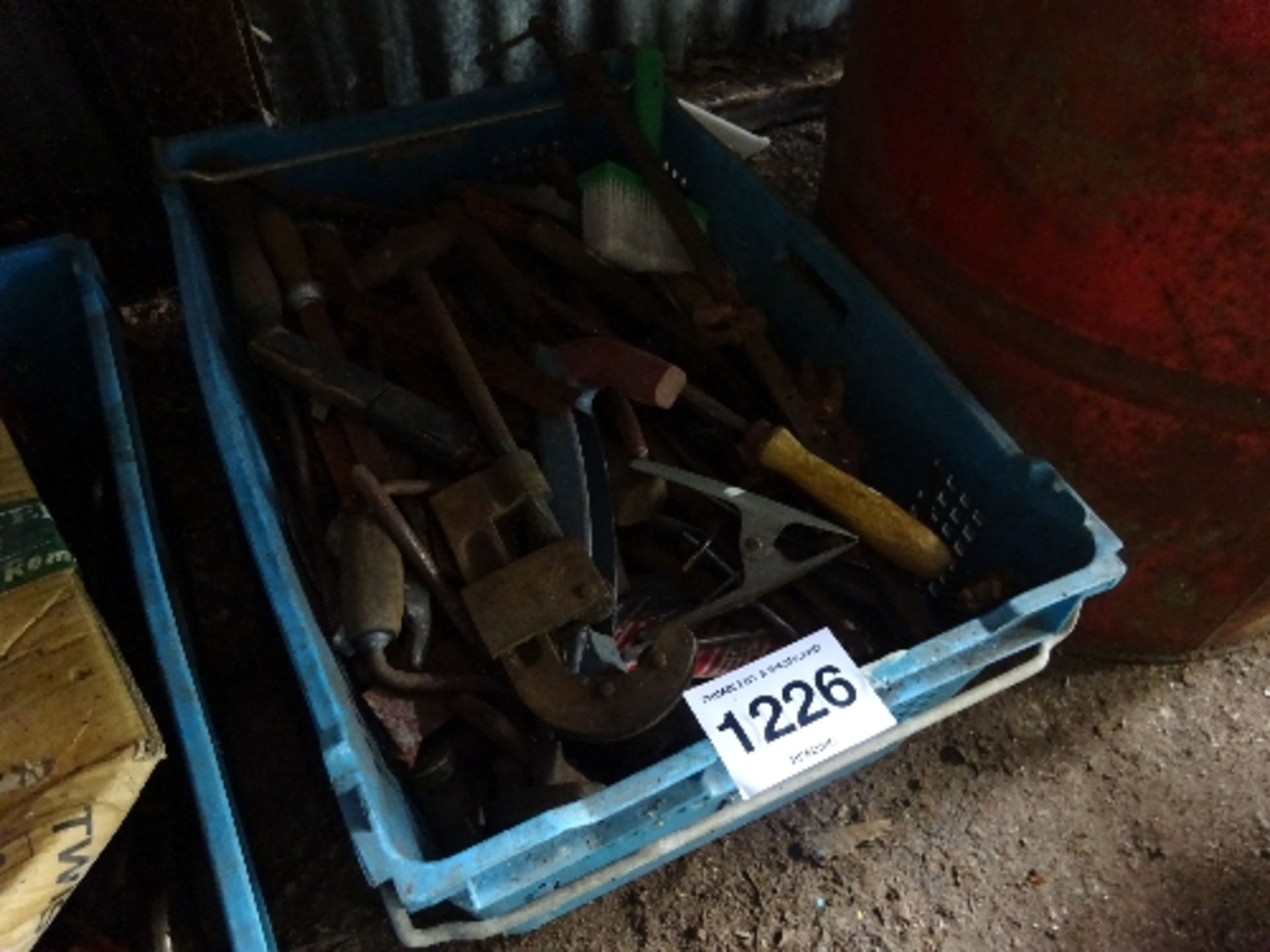 Quantity of assorted workshop tools