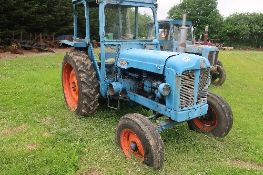 Fordson Power Major diesel tractorRegistration No: YCD 561SN: not identified 2834 hrs No V5c/w power