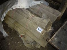 Pallet of binder belts