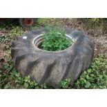 Tractor wheel and tyre 23.1-30