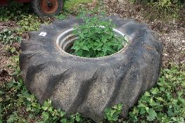 Tractor wheel and tyre 23.1-30