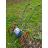 R & J Reeves & Son of Bratton Wiltshire single row push drill