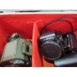 Zenza Bronica ETRS SF camera & lenses in original case. Estimate £100-120.