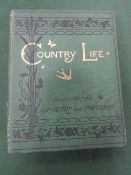 'Country Life' 1873, cloth bound with engraved illustrations throughout & 'Summer Time in the