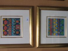 2 gilt framed & glazed limited edition prints, signed by the artist. Estimate £20-30.