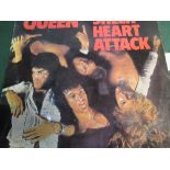 3 Queen records: Sheer Heart Attack, A Night at the Opera & A Day at the Races, 1974-1976.